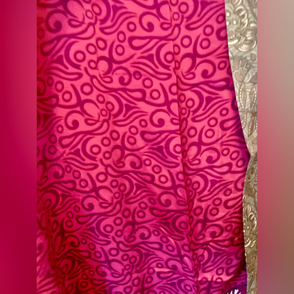 Boho Style Patchwork Short Kimono Multicolor Open… - image 4